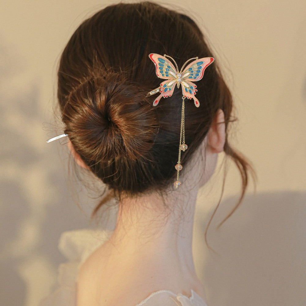Fashion Butterfly Step Hairpin Simple