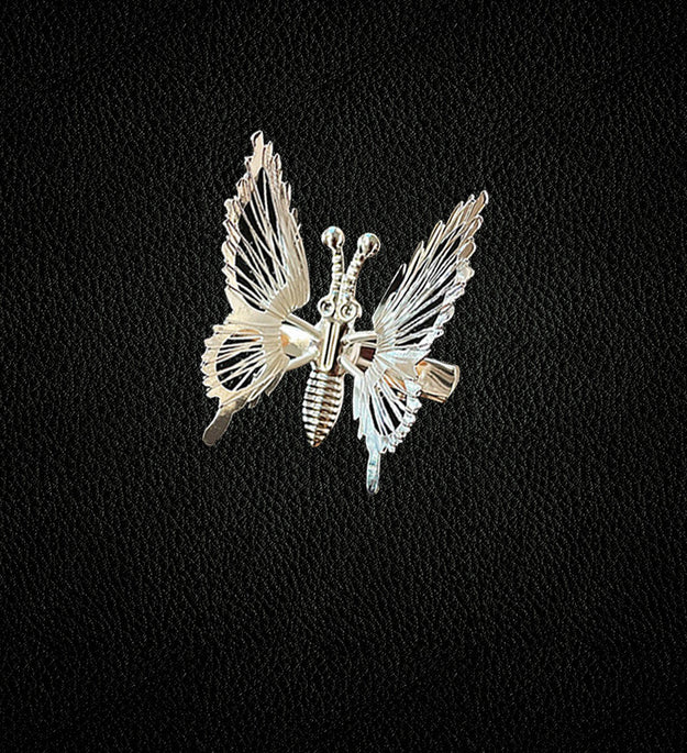 Moving Butterfly Hairpin Smart Antique Tassel Gold Hairpin