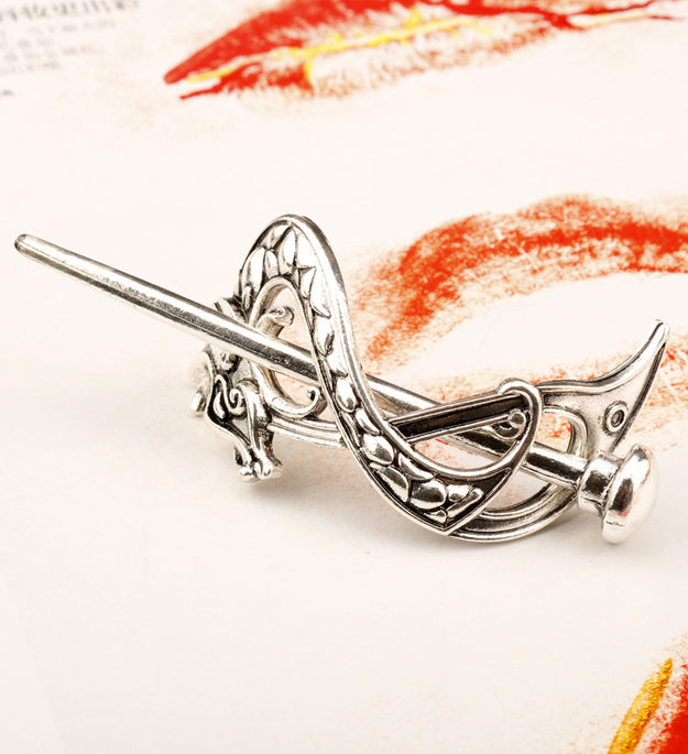 Metal hair clip
