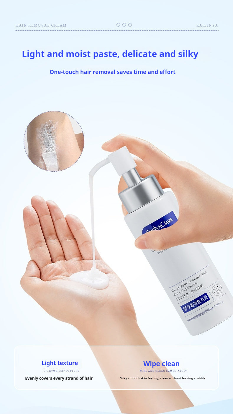 Mousse Mild Painless Skin Care Depilatory Cream