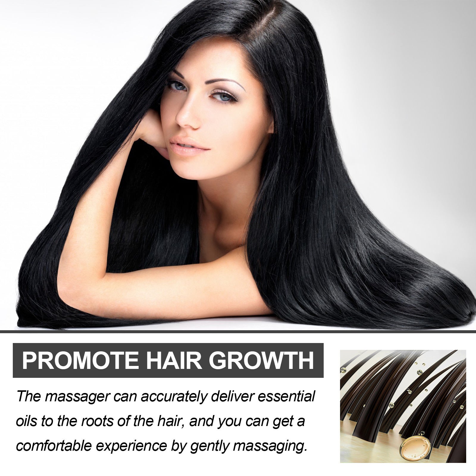 Hair Treatment Oil Improves Hair Dryness And Frizz