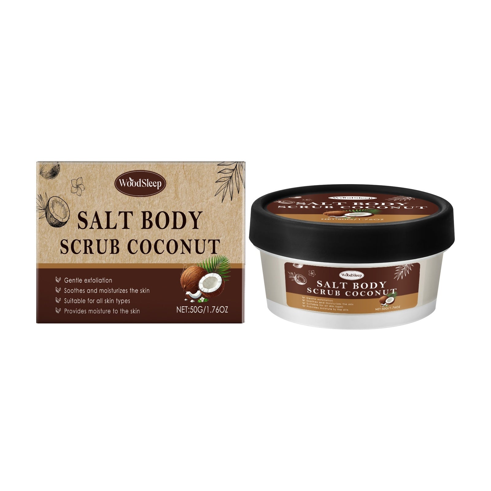 Salt Body Scrub Green Tea