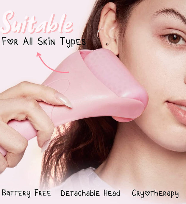 Plastic Care Facial Massage Ice Roller