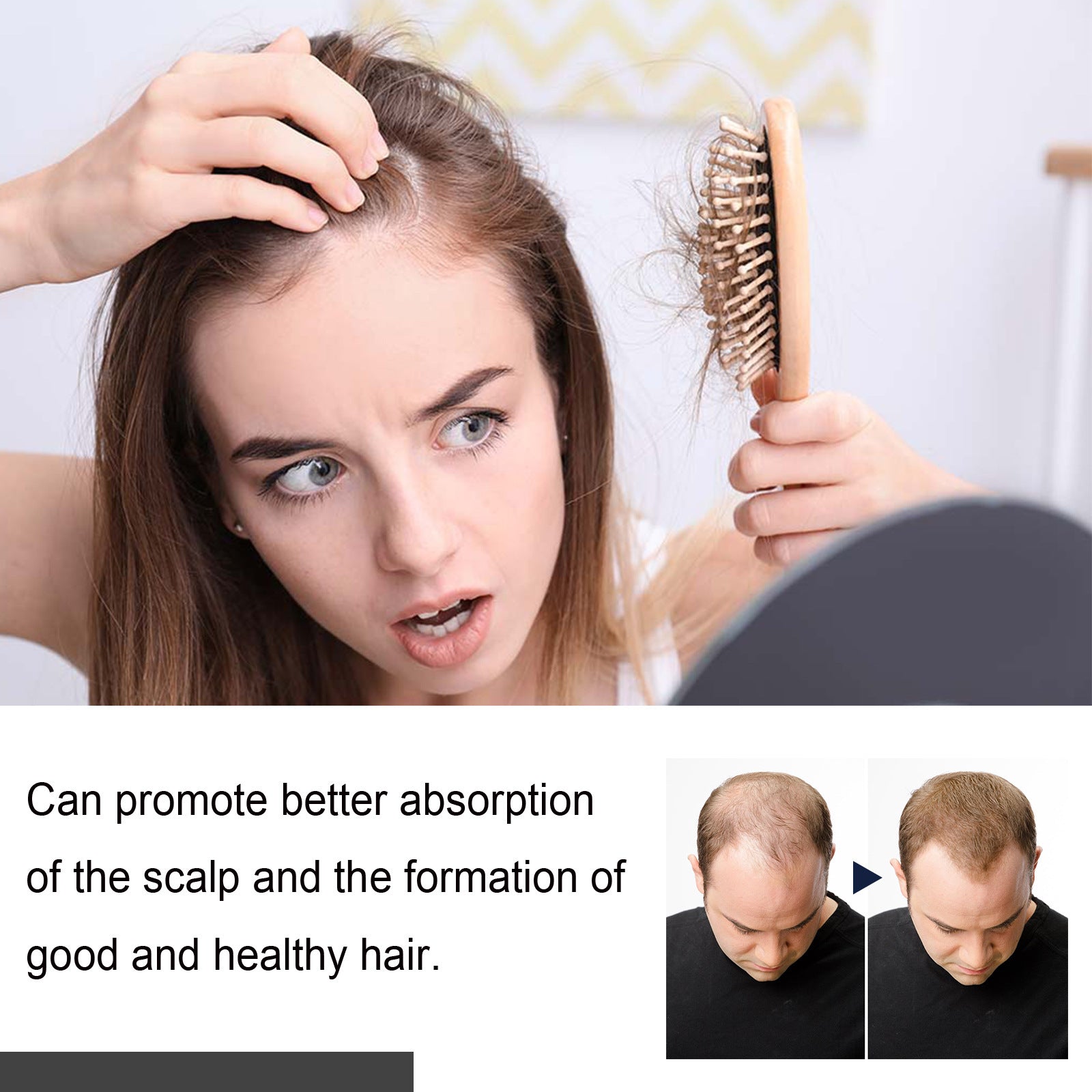 Hair Treatment Oil Improves Hair Dryness And Frizz