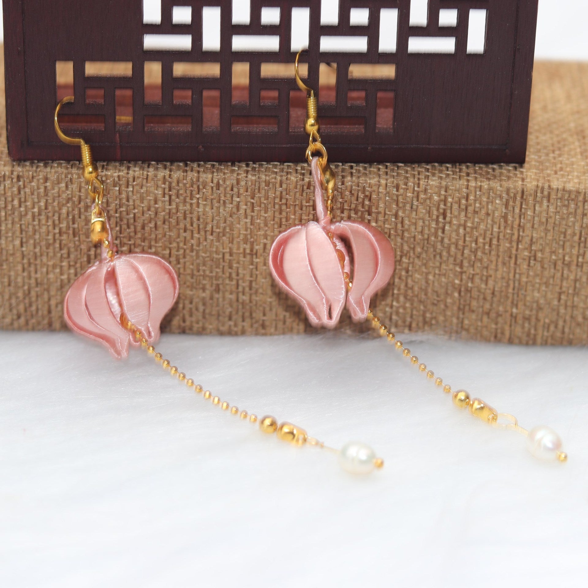 Tangled Flower Earrings Lily Of The Valley Classical Costume