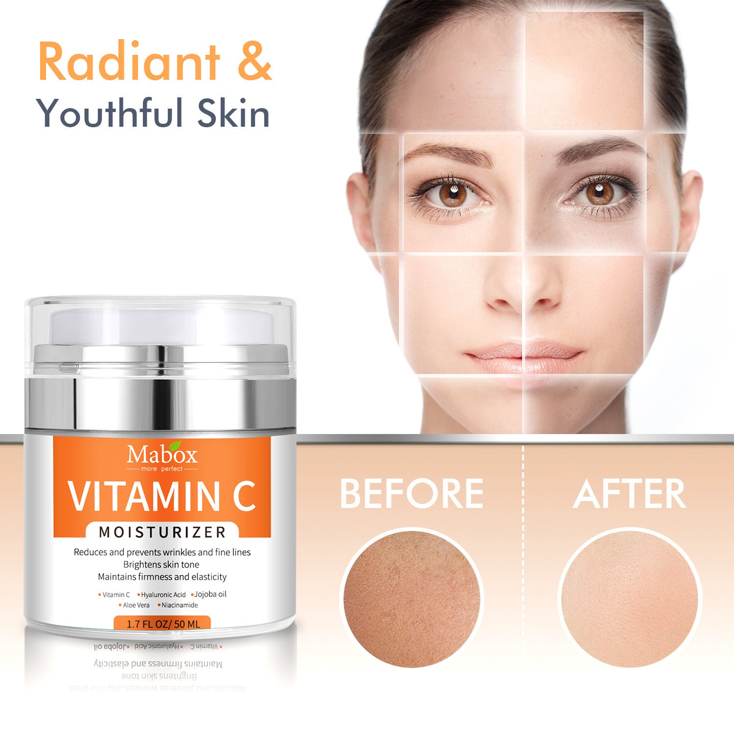 Moisturizing Deep Hydrating X New Vitamin C Cream
