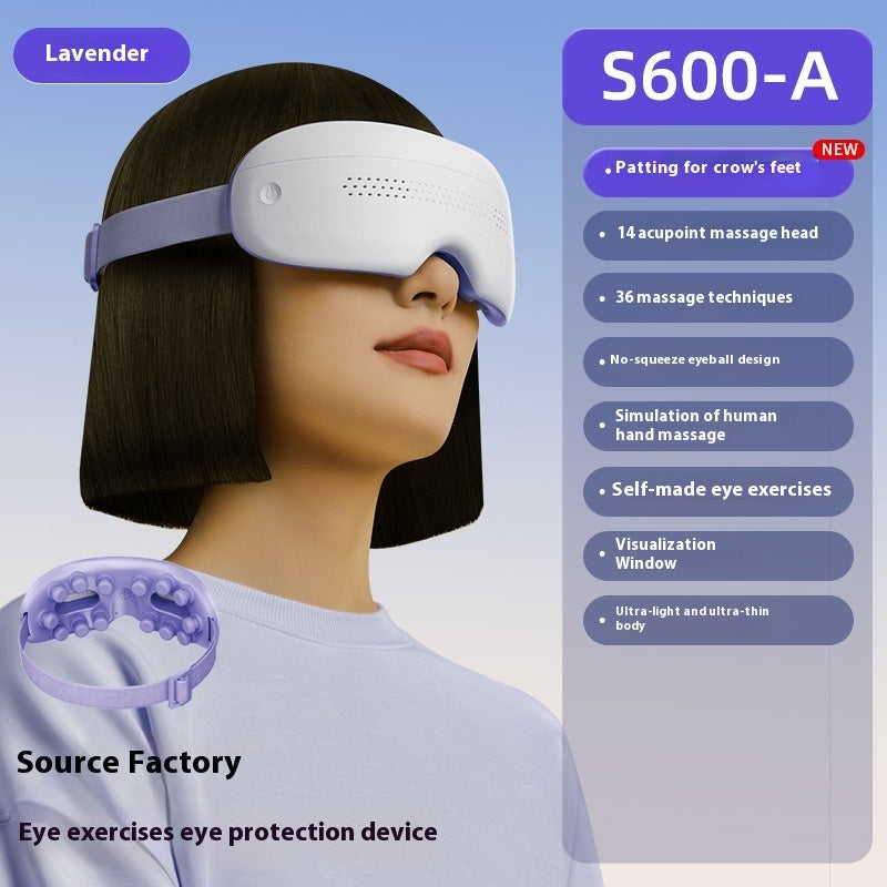 Eye Massager Steam Atomization Moistening Eye Hot Eye Patch Relieving Eye Fatigue Massager Rechargeable Eye Care Machine