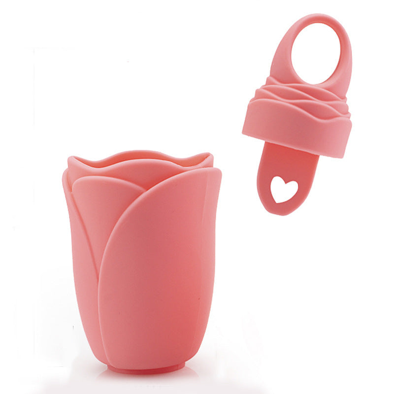 Silicone Face Application Ice Tray Rose Face Ice Compress Instrument