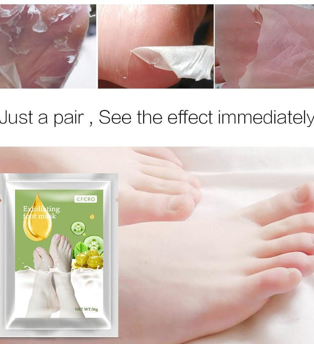 Aloe Vera Foot Mask Peeling For Legs Feet Mask Exfoliating Socks Scrub For Pedicure Anti Crack Heel Remove Skin Foot Patch
