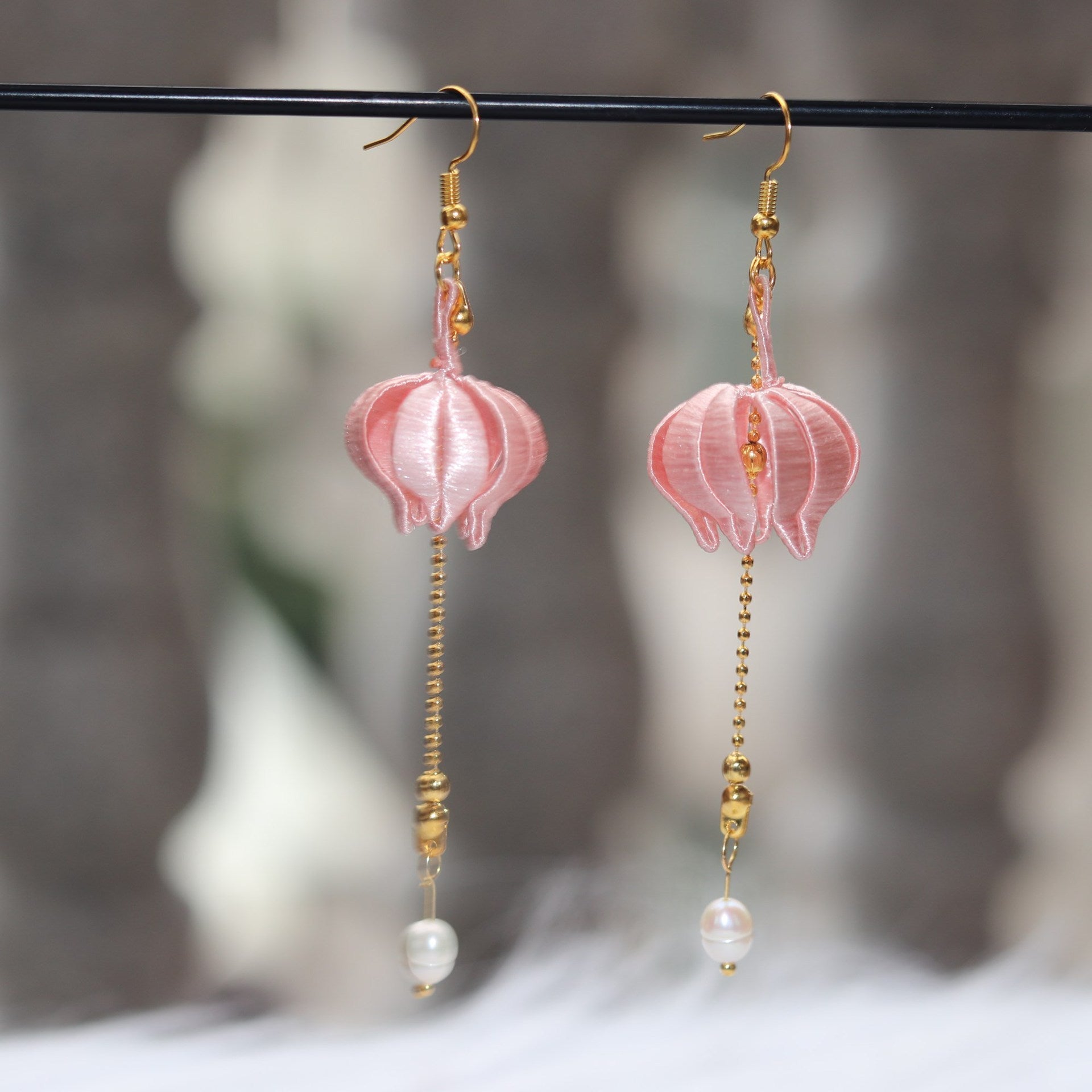 Tangled Flower Earrings Lily Of The Valley Classical Costume