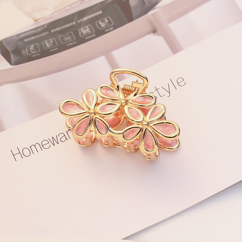 Simple Bangs Temperament Girl Flower Hairpin