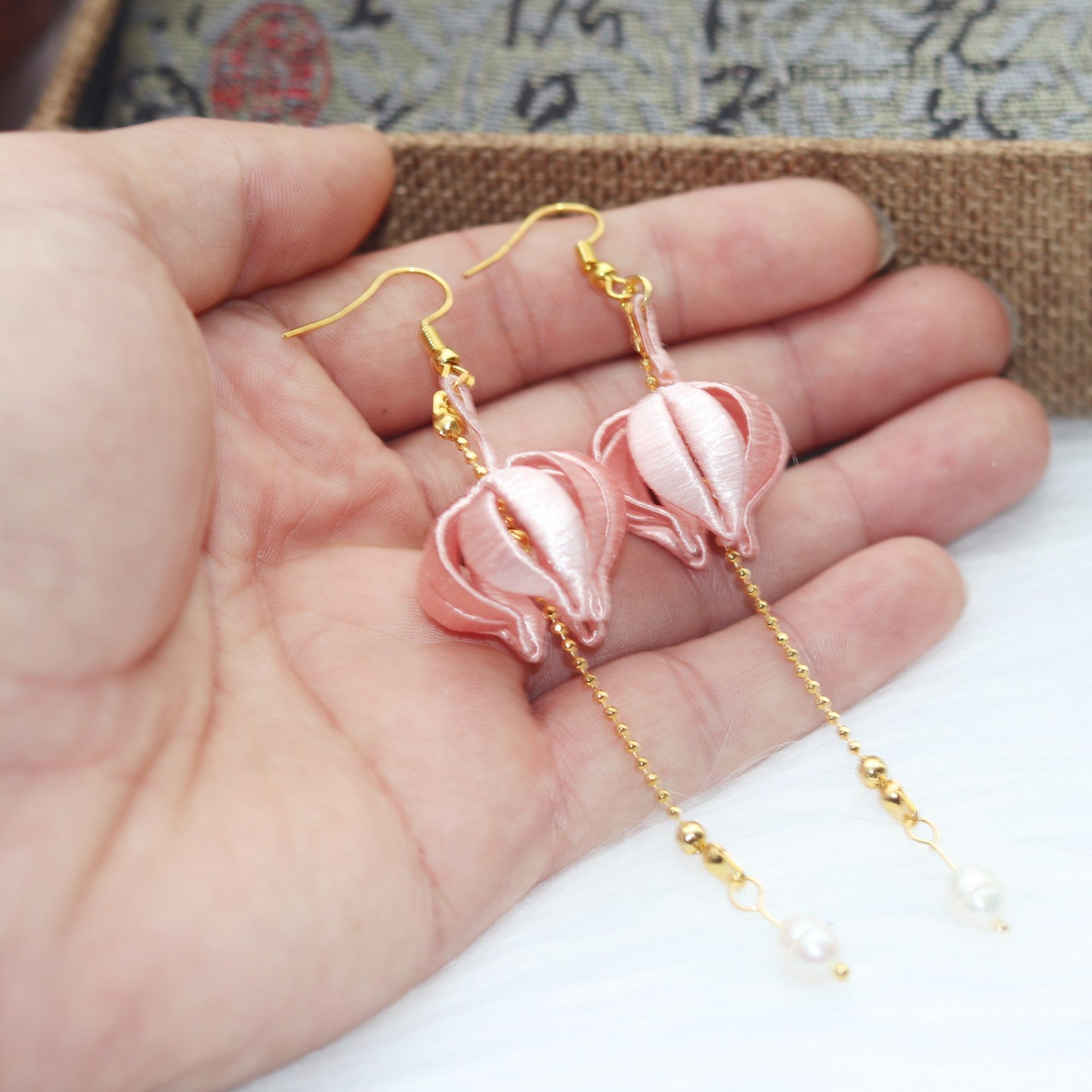 Tangled Flower Earrings Lily Of The Valley Classical Costume