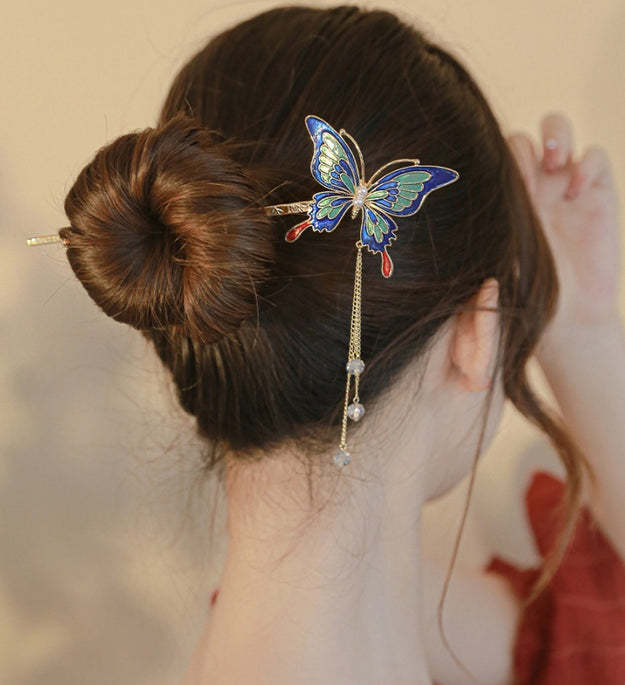 Fashion Butterfly Step Hairpin Simple