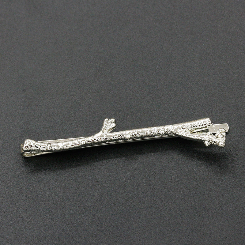 Metal branch women's hair clip