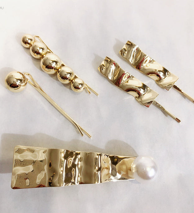 Pearl Hair Clip Side Clip