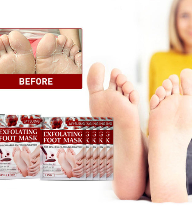 Exfoliating Foot Mask Fruit Acid Nourishing Repair Hydrating Moisturizing Nourishing