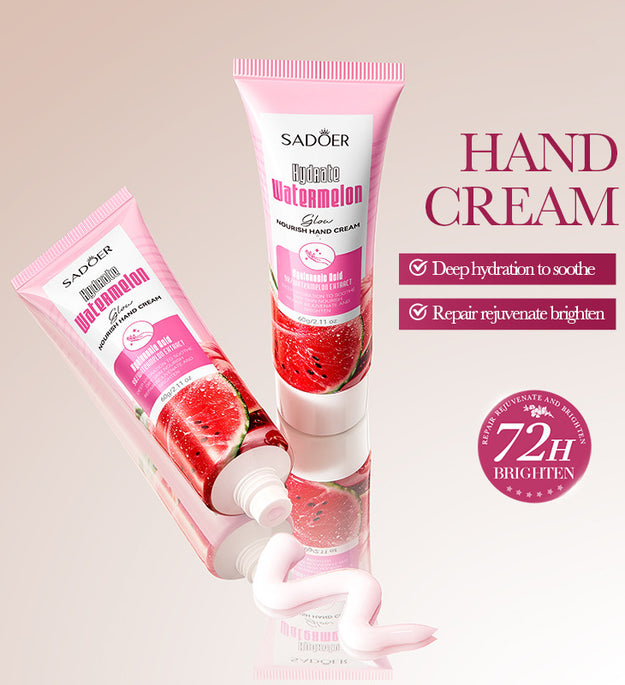 Nicotinamide Watermelon Hand Cream Hydrating Moisture Autumn And Winter