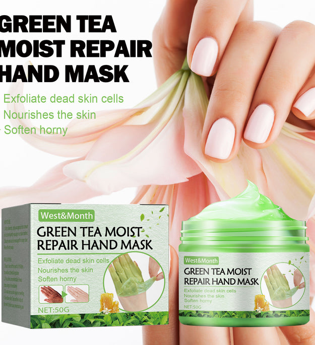 Green Tea Repair Hand Mask Skin Rejuvenation Anti-chapping