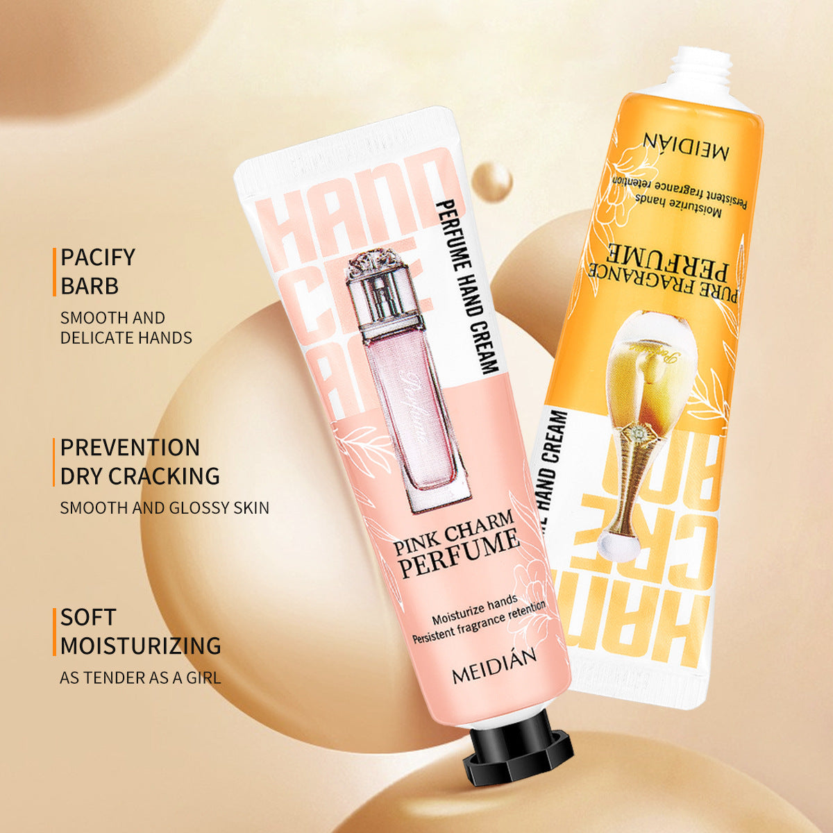 English Version Of Charm Perfume Hand Cream Suit