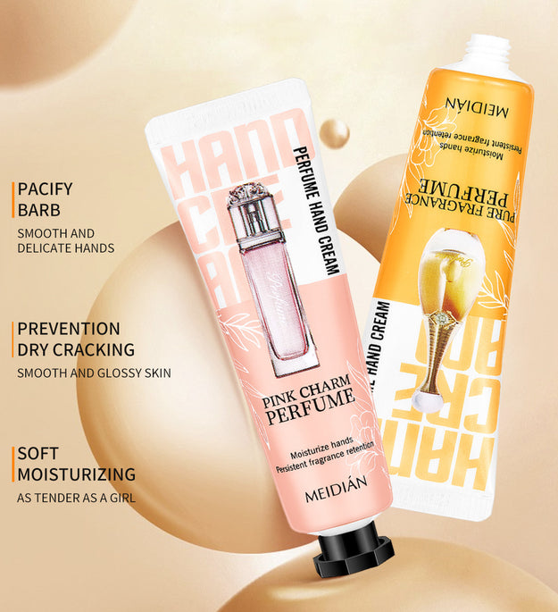 English Version Of Charm Perfume Hand Cream Suit