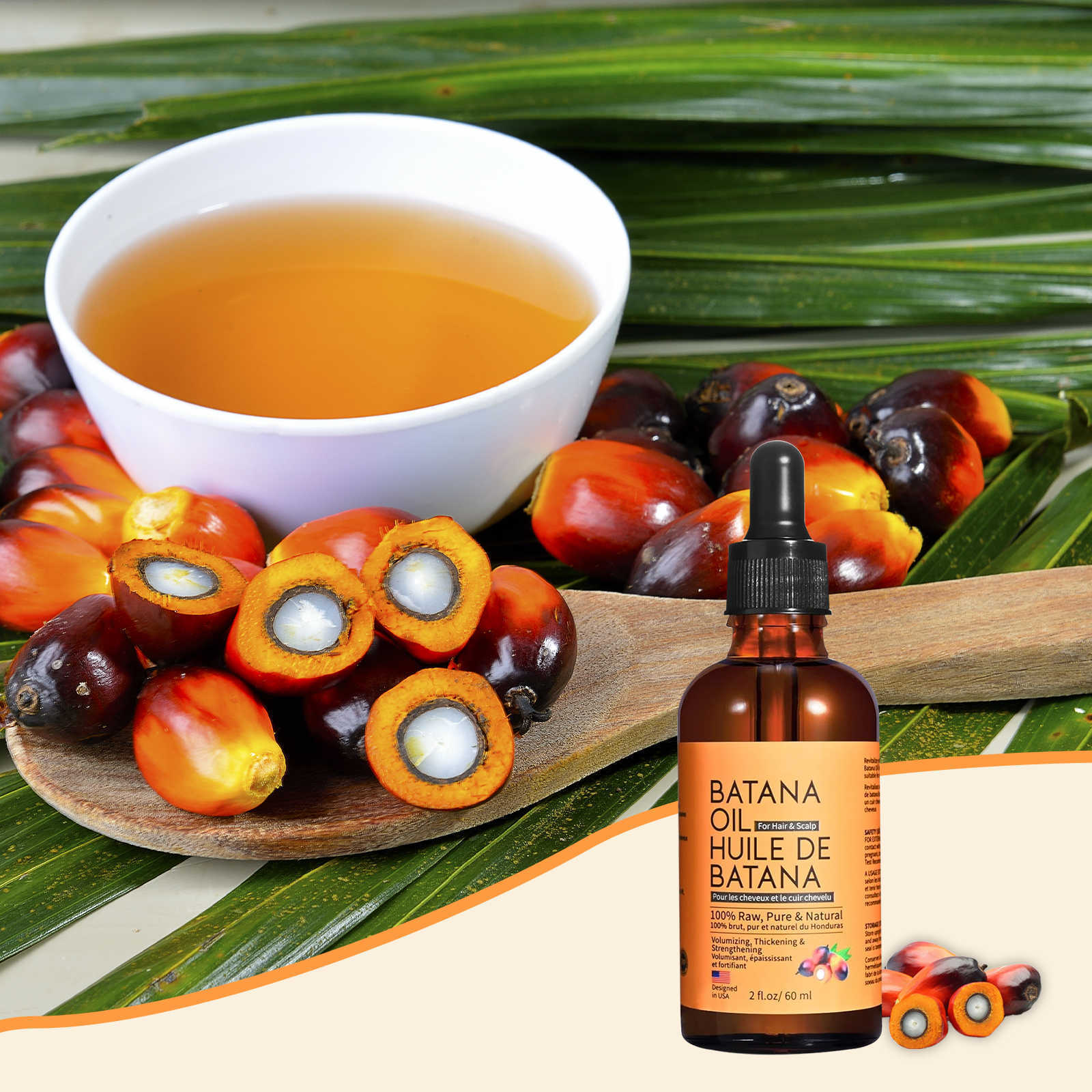 Non-standard Batana Solid Hair Strength Hair Treatment Oil