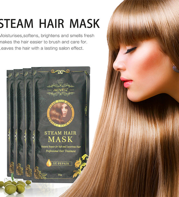 Steam Hair Mask Home Treatment