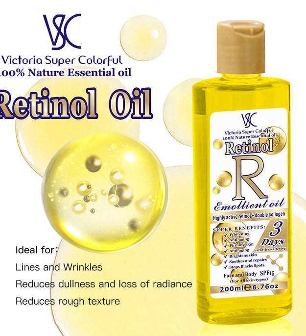 Retinol Facial Soothing Oil Body