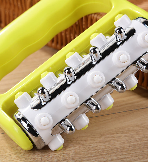 Cellulite Massager Roller 1pc Handle Fat Press Press Roller Massager Body Lymphatic Massage Body Portable Face Lift Tools Roller