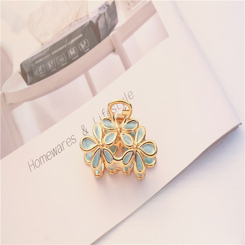 Simple Bangs Temperament Girl Flower Hairpin
