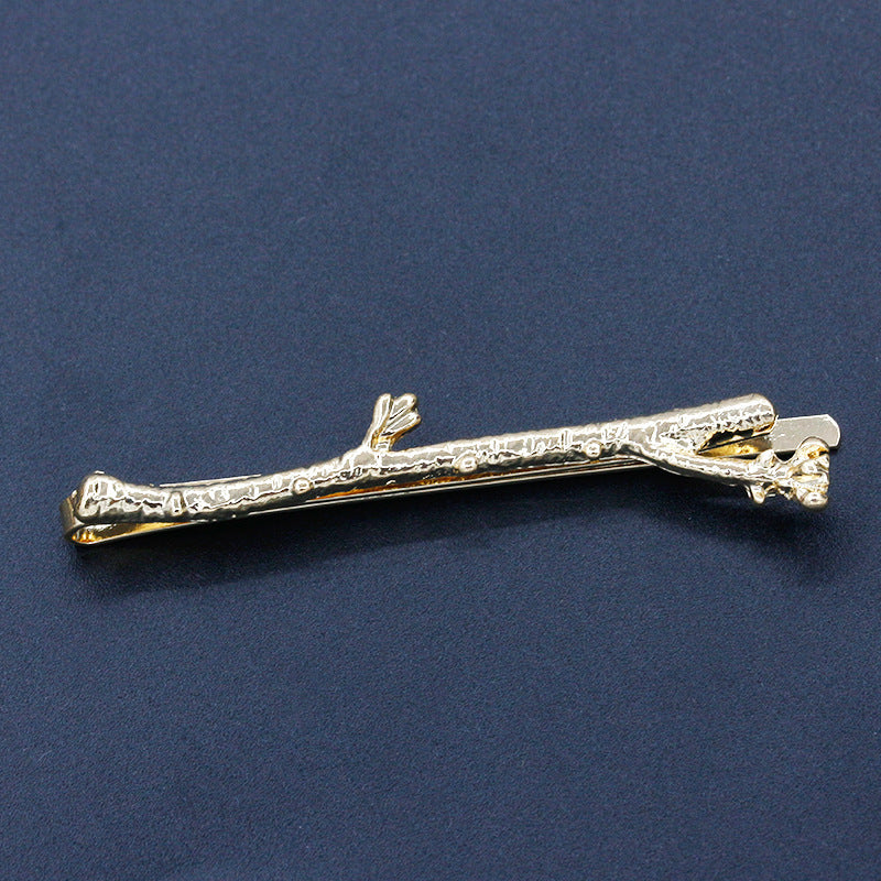 Metal branch women's hair clip