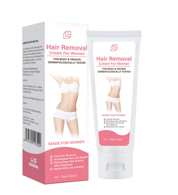 Women's Depilatory Cream 80g Mild And Non-exciting