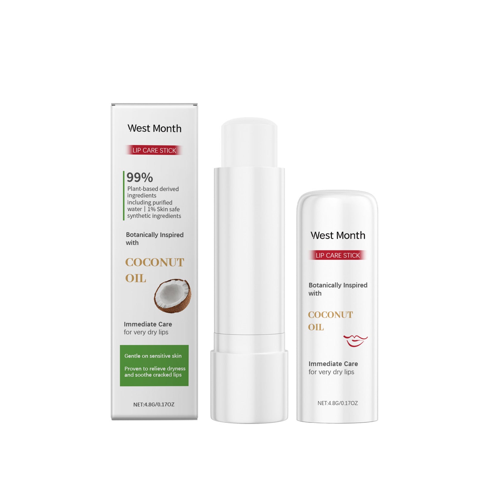 Moisturizing Lip Balm Coconut Oil Shea Butter