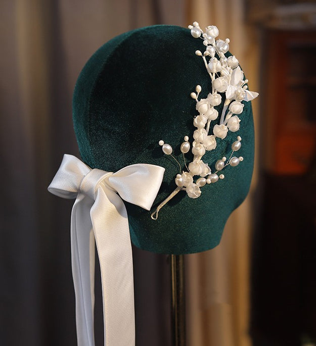 Bride Bell Orchid Several Branches Hairpin Hairband