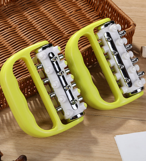 Cellulite Massager Roller 1pc Handle Fat Press Press Roller Massager Body Lymphatic Massage Body Portable Face Lift Tools Roller