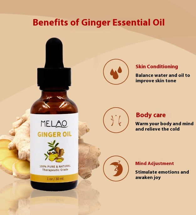 Ginger Nourishing Moisturizing Regulates Body Treatment Oil