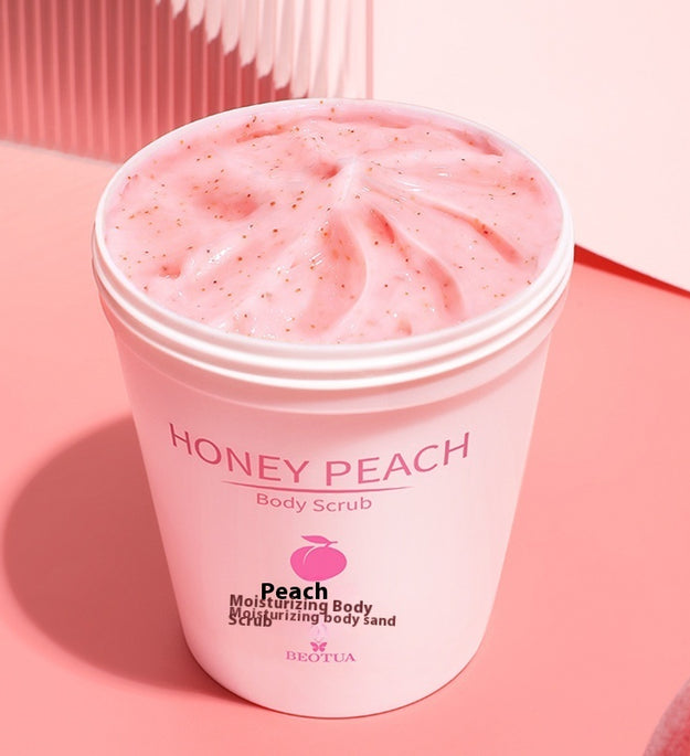Peach Moisturizing Body Scrub Cream
