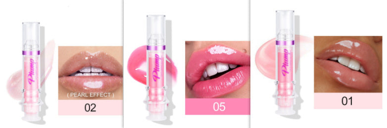 Pump Lip Plumper Booster with Chili Extract for Fuller Lips