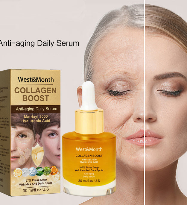 Collagen Anti-wrinkle Serum Lightens Spots Hydrates And Moisturizes