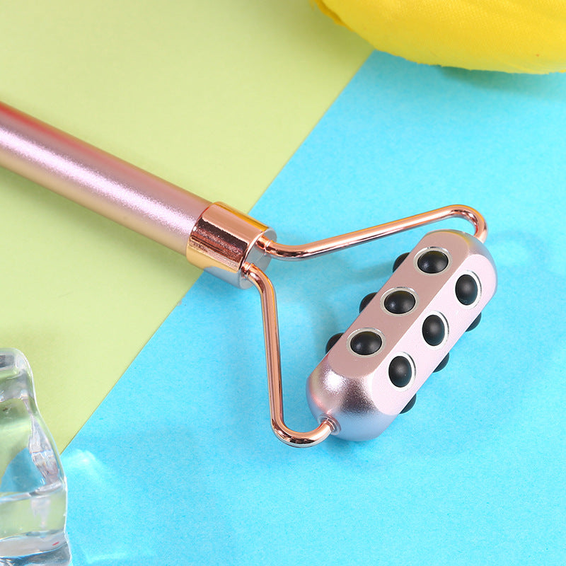 18 Germanium Beauty Sticks Outdoor Carry Facial Massage Roller Massager