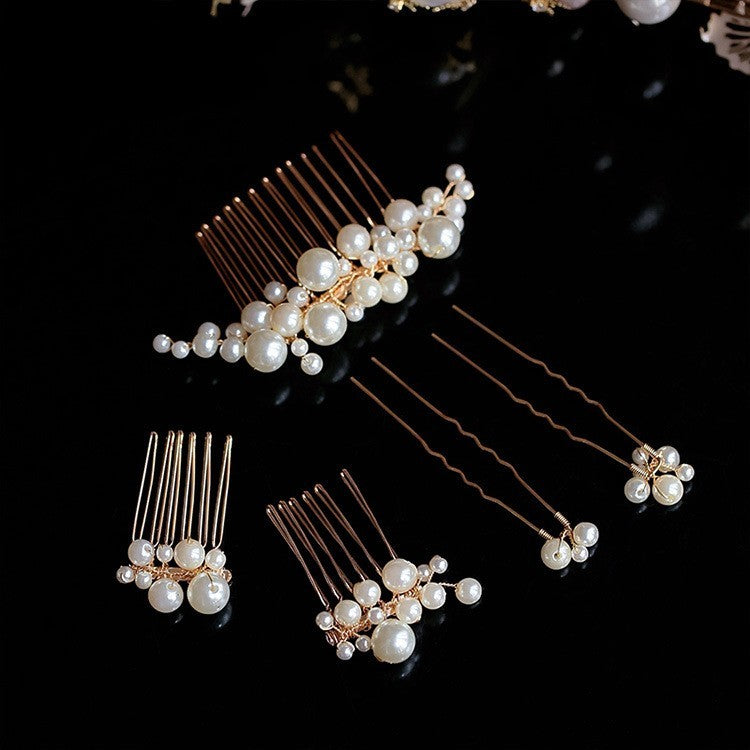 Elegant Pearl Hair U Clip Cheongsam Accessories