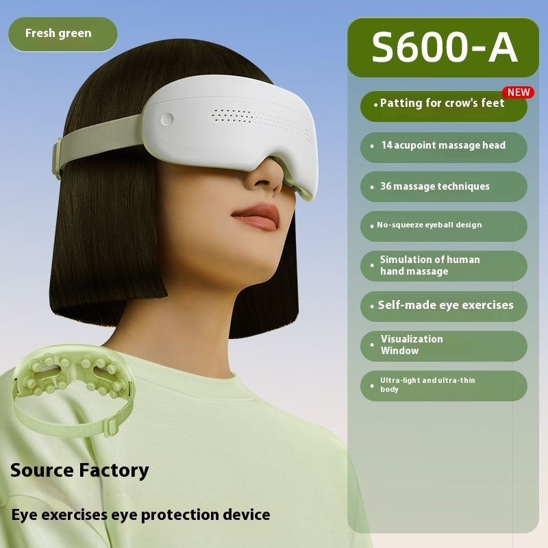 Eye Massager Steam Atomization Moistening Eye Hot Eye Patch Relieving Eye Fatigue Massager Rechargeable Eye Care Machine