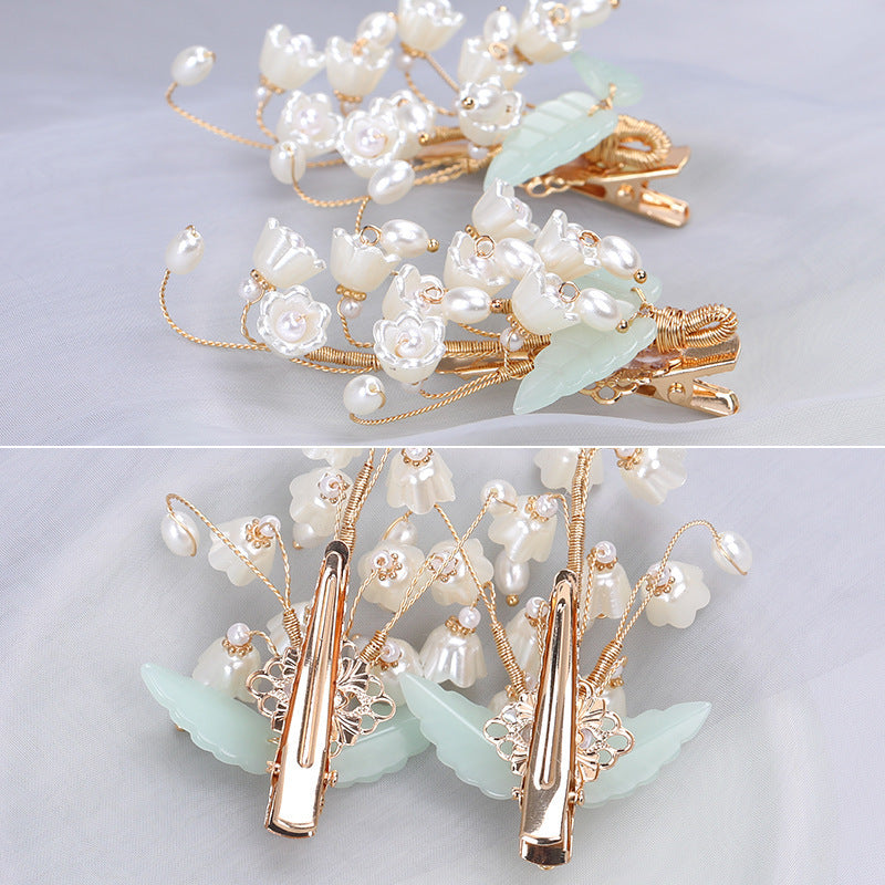 Children's Headwear Bell Orchid Clip