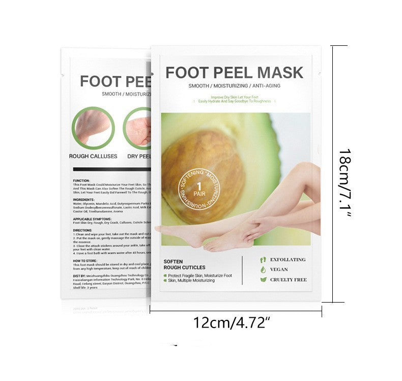 Avocado Foot Mask Exfoliating Skin Moisturizing