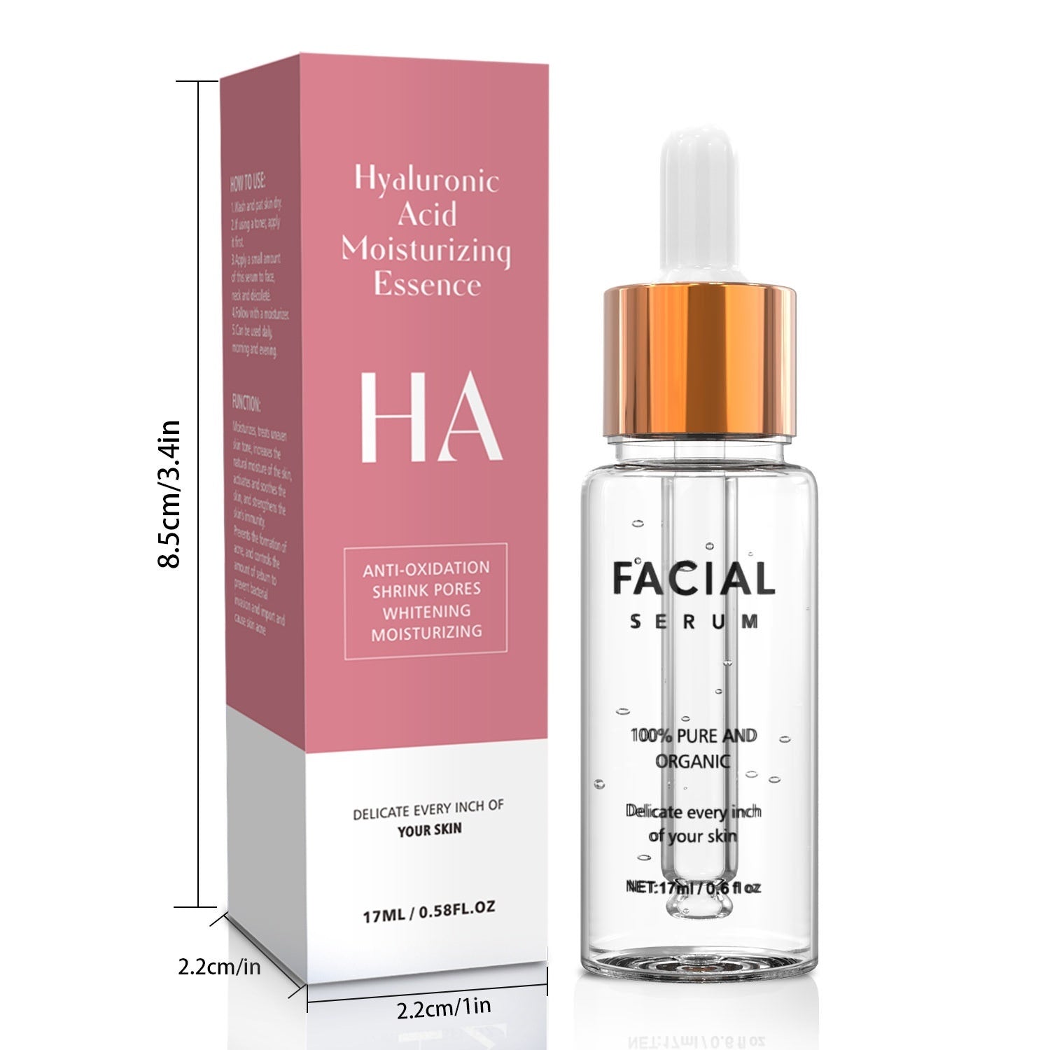 Hyaluronic Acid Toner And Lotion Moisturizing And Brightening Skin Tone