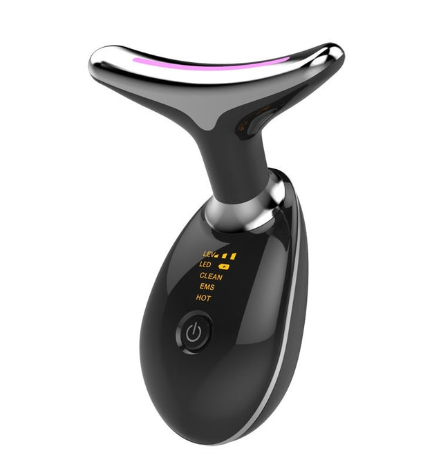 EMS Thermal Neck Lifting And Tighten Massager Electric Microcurrent Wrinkle Remover