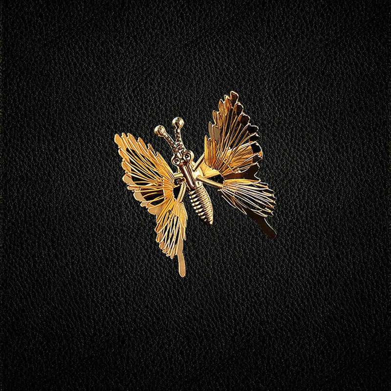 Moving Butterfly Hairpin Smart Antique Tassel Gold Hairpin