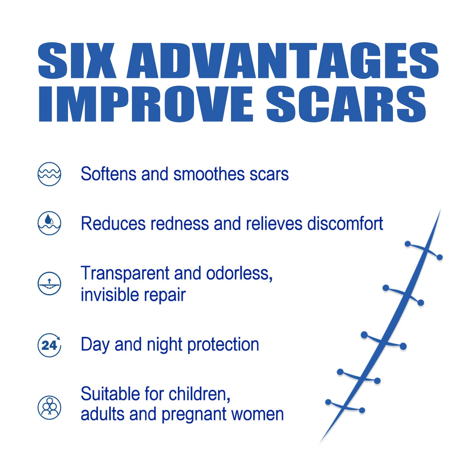 Scar To Lighten Surgical Trauma Smooth And Tighten Skin Repair Cream