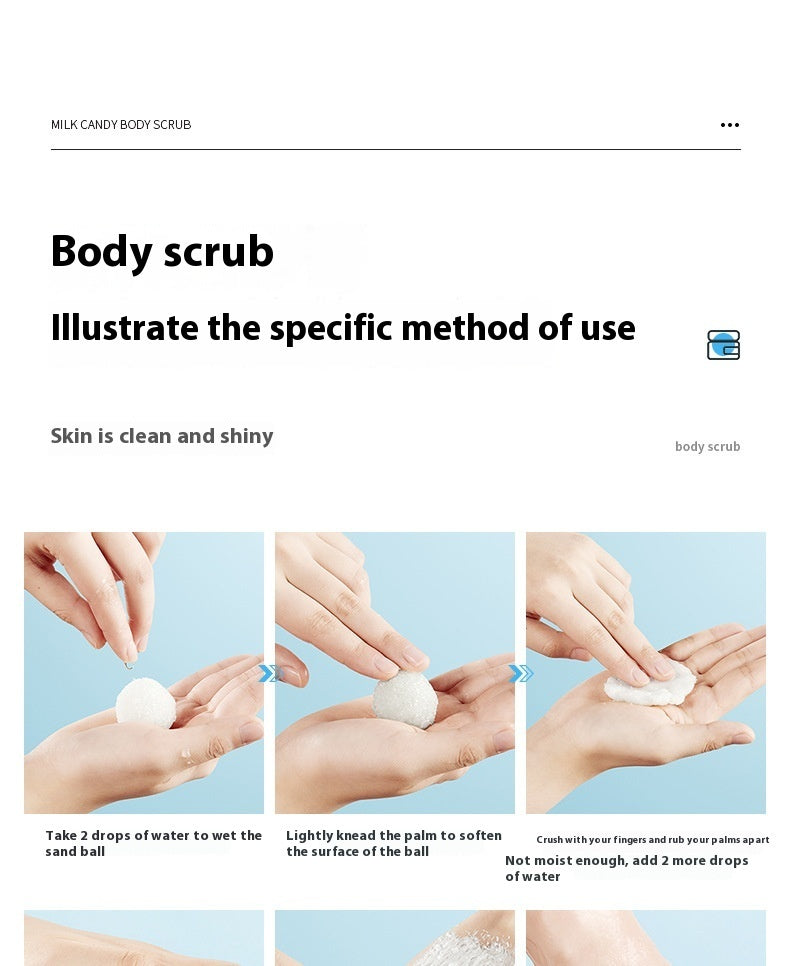 Creative Candy Body Deep Cleansing Scrub