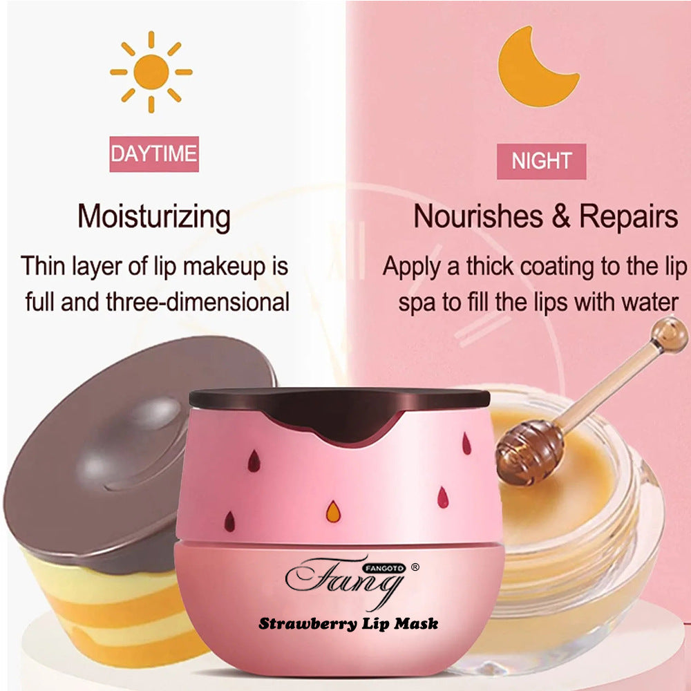 Strawberry Propolis Nourishing Moisturizing Lip Balm Moisturizing