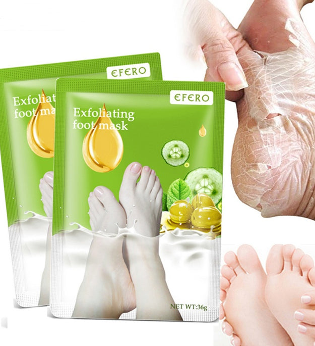Exfoliating Foot Mask Foot SPA Pedicure Socks Removing Dead Skin Whitening Heels Feet Peeling Anti Cracked Foot Skin Care